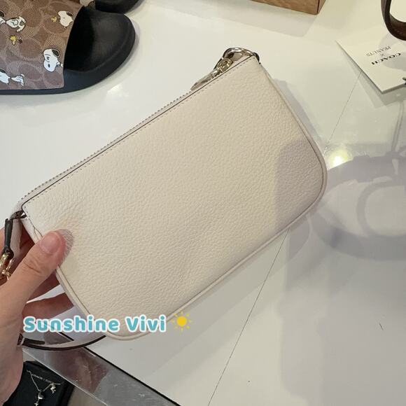 NWT Limited Coach X Peanuts Nolita 19 CBM76 Gold/Chalk Multi 75th Anniversary - Picture 3 of 10